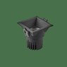 Светильник MS-FLOW-BUILT-S85x85-6W Warm3000 (BK, 38 deg, 230V) (Arlight, IP20 Металл, 5 лет)