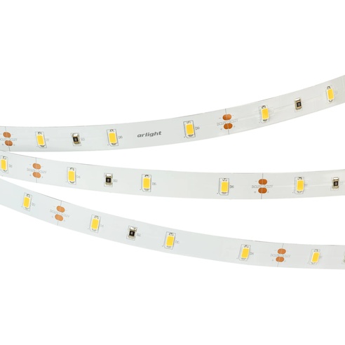 Лента светодиодная RT 2-5000 12V Warm 2700K (5630, 150 LED, LUX) (Arlight, 7.2 Вт/м, IP20)