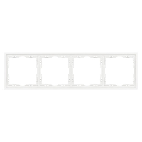 Рамка пластиковая FRM-NOBE-SFPL-4-WH (Arlight, -)