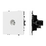 Механизм спутниковой розетки SCT-NOBE-MST1-SFPL-WH (SAT) (Arlight, Белый кварц)