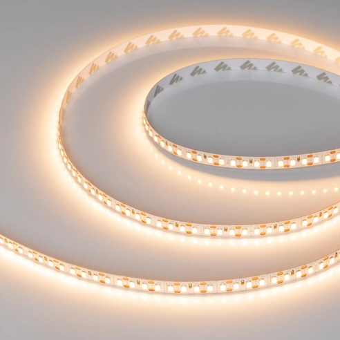 Лента FC-A160-8mm 24V Warm2700-CX1 (14 W/m, IP20, 5m) (Arlight, резка 1 светодиод)