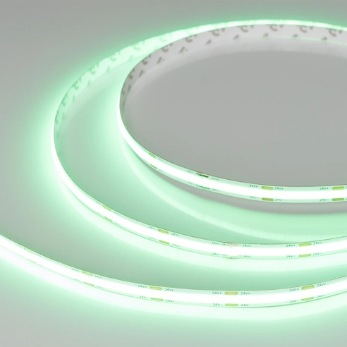 Лента светодиодная COB-X544-8mm 24V Green (11.5 W/m, IP20, 5m) (Arlight, -)