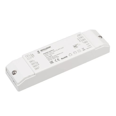 INTELLIGENT ARLIGHT Блок питания шины SMART-DALI-302-72-RPT-SUF (230V, 200mA) (IARL, IP20 Пластик, 5 лет)