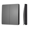 INTELLIGENT ARLIGHT Кнопочная панель KINETIC-801-22-2G-WP-SUF Grey (No battery, IP67, 433Mhz) (IARL, IP67 Пластик, 3 года)