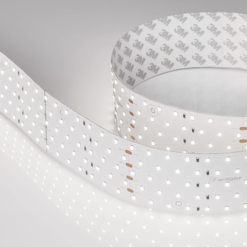 Лента светодиодная RT 2-2500 24V Day5000 5x2 (2835, 875 LED, CRI98) (Arlight, 36 Вт/м, IP20)