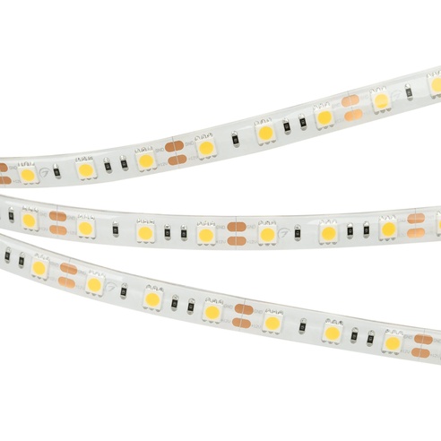 Лента светодиодная RTW 2-5000SE 12V Day 2x (5060, 300 LED, LUX) (Arlight, 14.4 Вт/м, IP65)