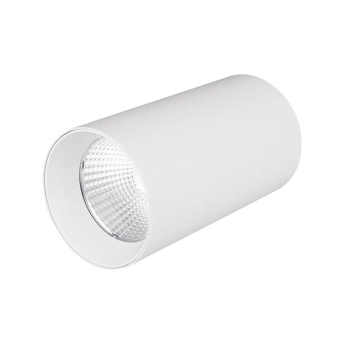 Светильник накладной SP-POLO-R85-1-15W Warm White 40deg (White, White Ring) (Arlight, IP20 Металл, 3 года)