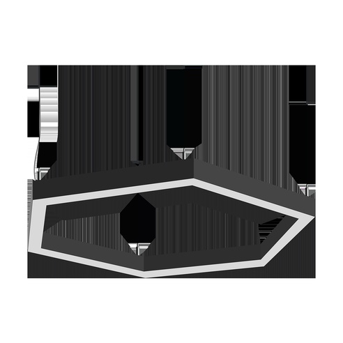 Светодиодный фигурный светильник MS-HEX-O Шестиугольник 6x500mm 55W  3000/4000/6000К