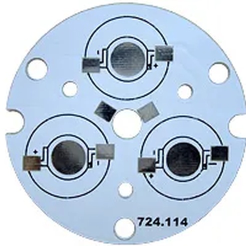 Плата D44-3E Emitter (3x LED, 724-114) (Turlens, -)