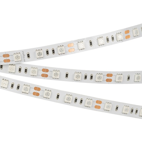 Лента светодиодная RT 2-5000 12V UV400 2x (5050, 300 LED, LUX) (Arlight, 14.4 Вт/м, IP20)