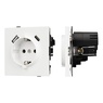 Механизм розетки с USB зарядкой SCT-TENDO-MUAC-SFPL-WH (230V, 16A) (Arlight, -)