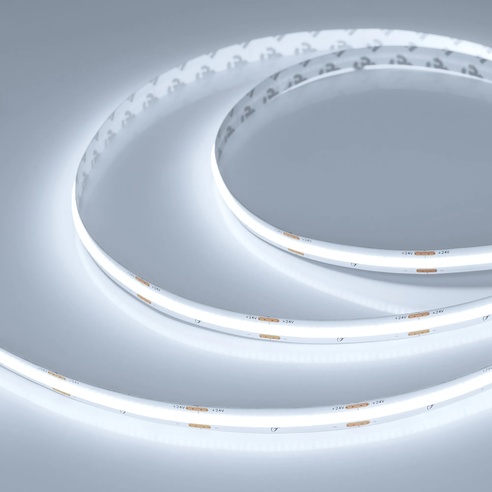 Лента светодиодная COB-X420-10mm 24V White6000 (4.8 W/m, IP20, 15m) (Arlight, 5 лет)