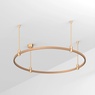 Трек ART-APRIORI-ROUND-ROD-400-R1000 (GD) (Arlight, IP20 Металл, 3 года)
