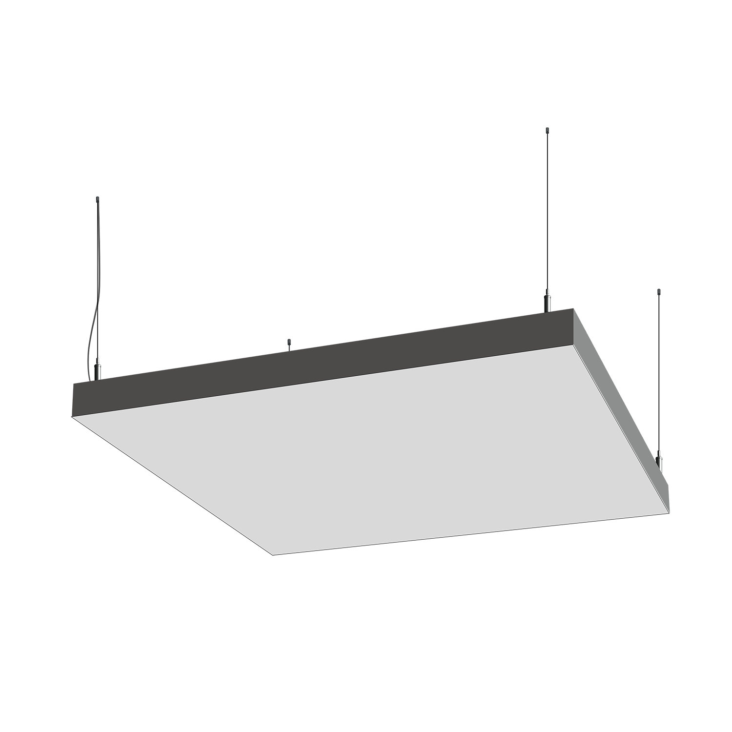 Cветодиодный фигурный светильник MS-BOX Квадрат 1700mm 340W 3000/4000/6000K - изображение товара