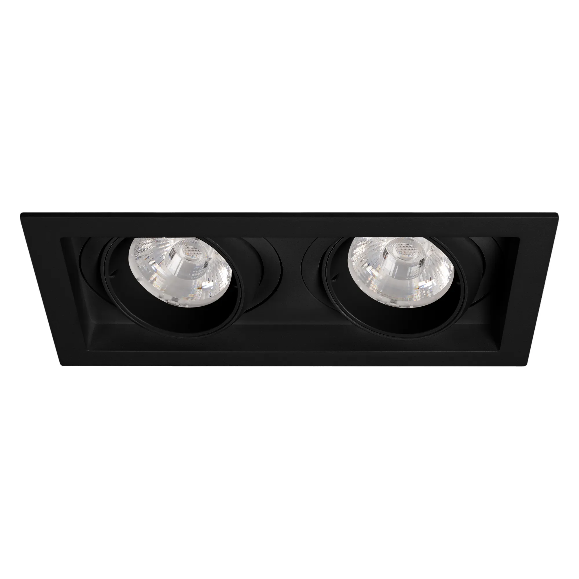 Светильник MS-VORTEX-BUILT-S210x117-2x20W Warm3000 (BK-BK, 20 deg, 230V) (Arlight, IP20 Металл, 5 лет)