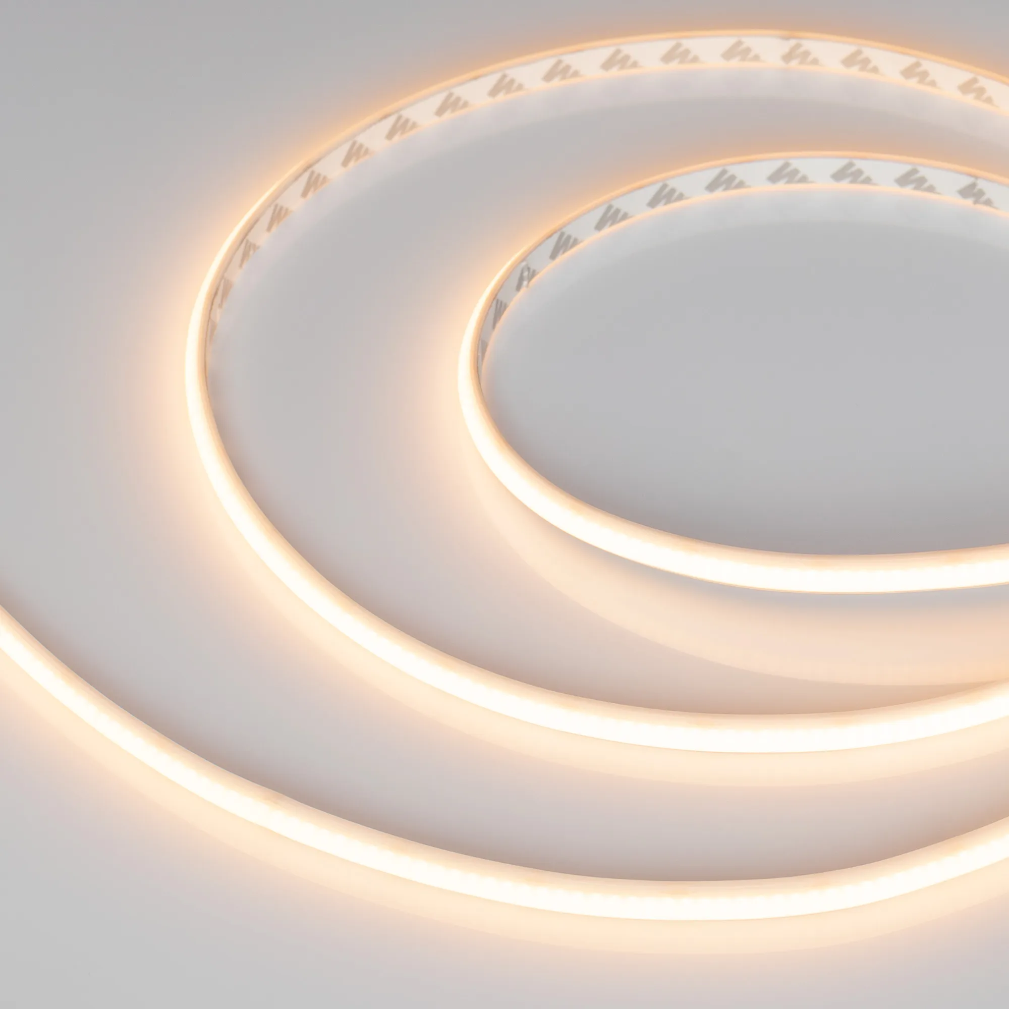 Лента светодиодная герметичная MICROLED-PW-M288-10mm 24V Warm2700 (12 W/m, IP66, 2216, 5m) (Arlight, 5 лет)