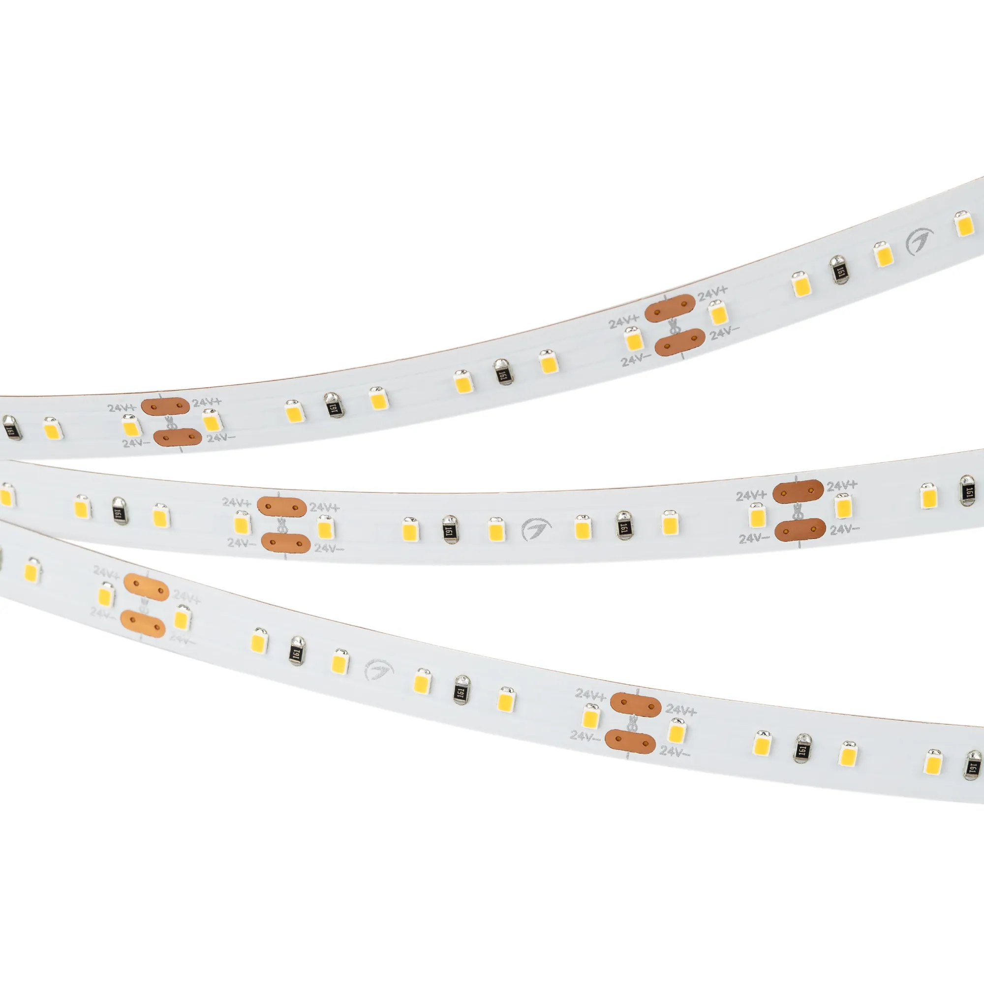 Лента светодиодная MICROLED-5000HP 24V White5500 8mm (2216, 120 LED/m, LUX) (Arlight, 14 Вт/м, IP20)
