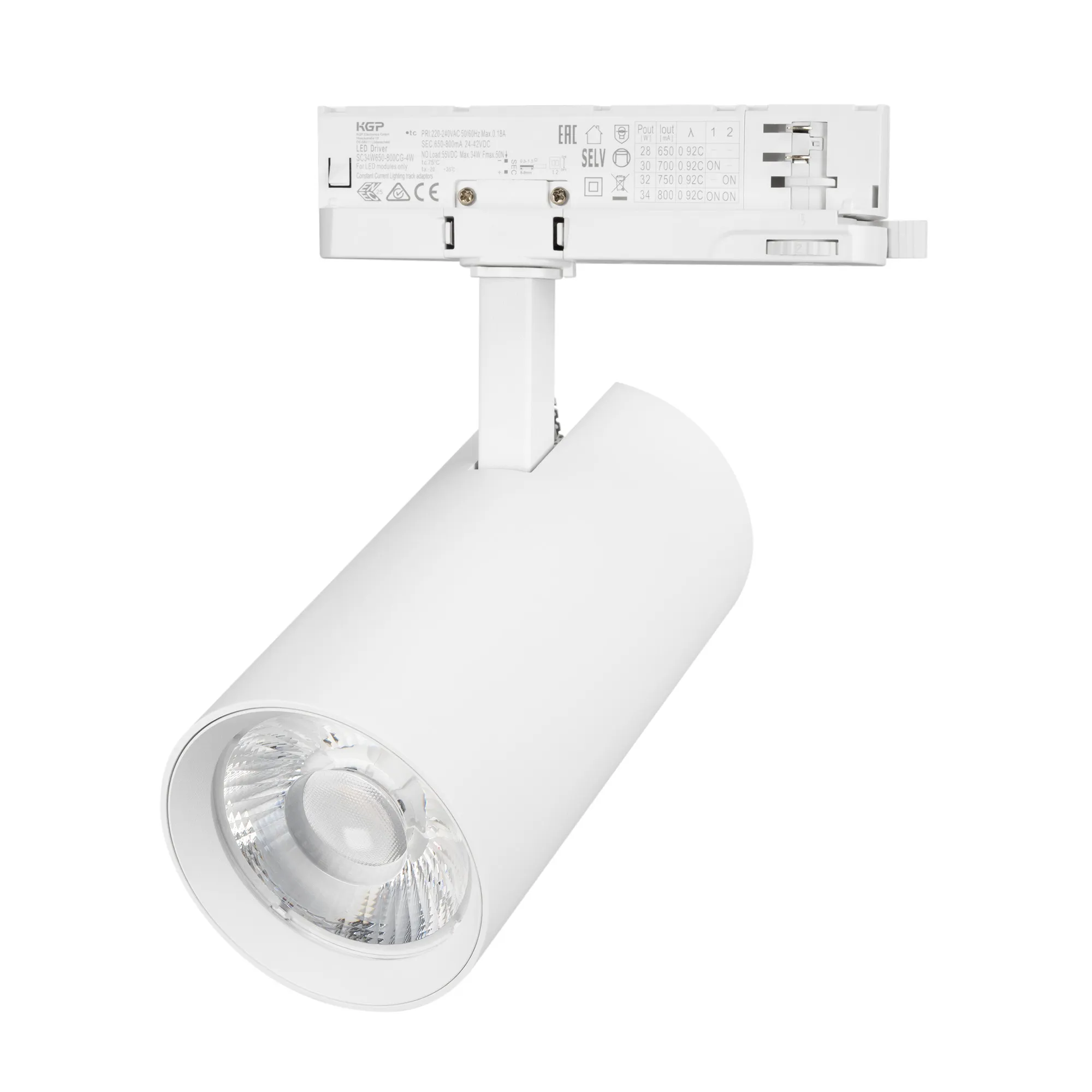 Светильник LGD-GERA-4TR-R90-40W Day4000 (WH, 36 deg, 230V) (Arlight, IP20 Металл, 5 лет) - изображение товара