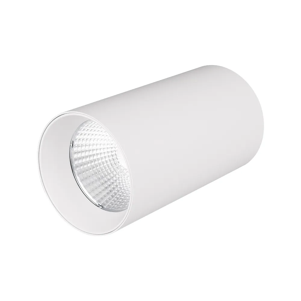 Светильник накладной SP-POLO-R85-1-15W Warm White 40deg (White, White Ring) (Arlight, IP20 Металл, 3 года)