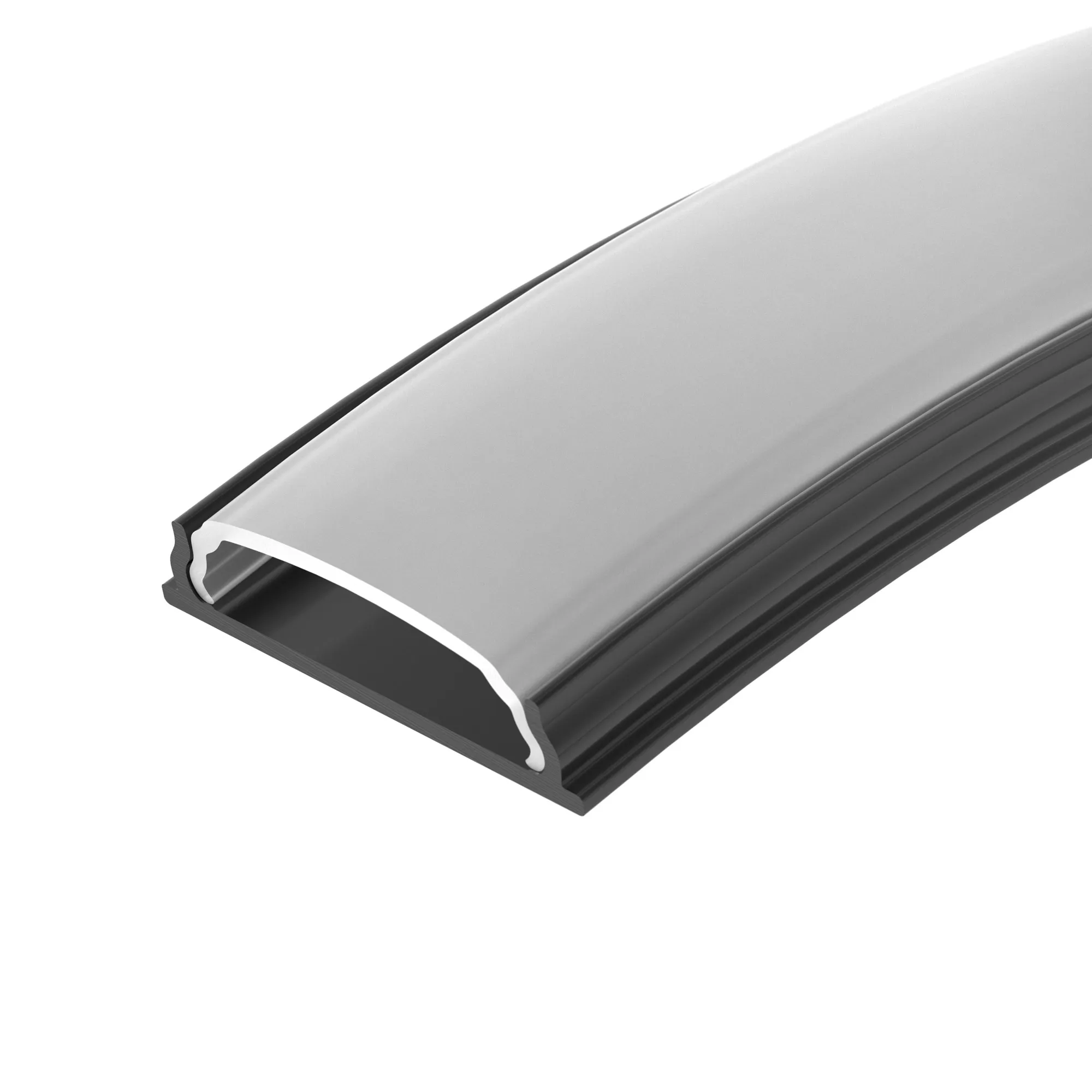 Профиль ARH-BENT-W18-2000 ANOD BLACK (Arlight, Алюминий) - изображение товара