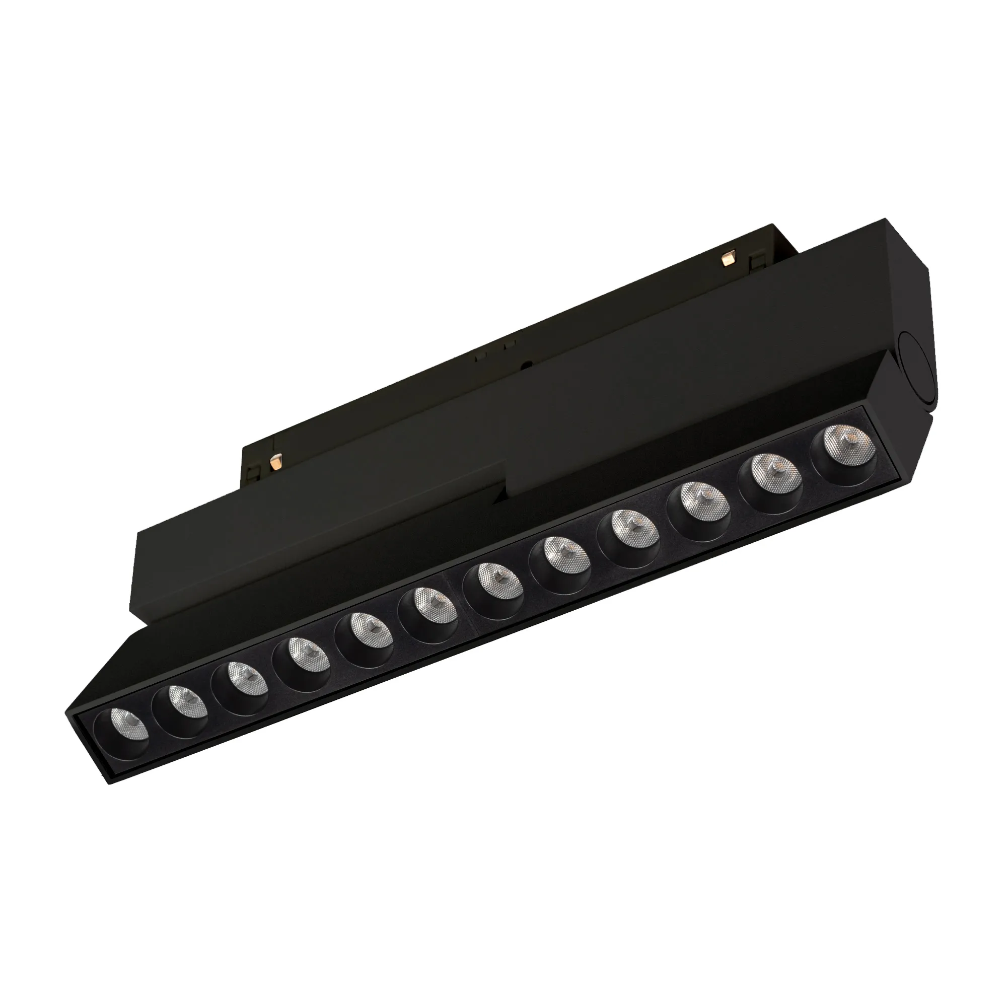 Светильник MAG-ORIENT-DOTS-FOLD-S230-12W Warm3000 (BK, 30 deg, 48V) (Arlight, IP20 Металл, 5 лет) - изображение товара