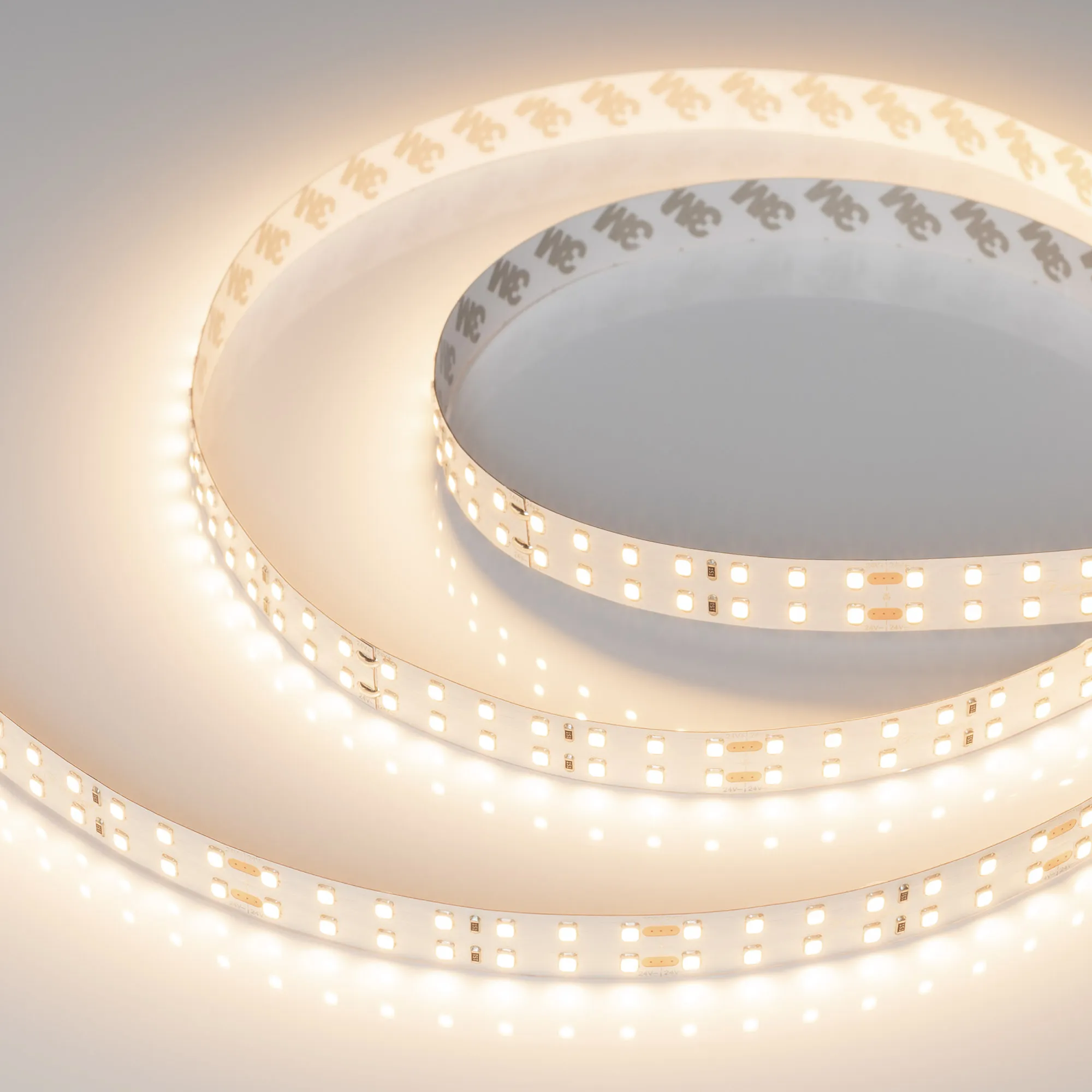 Лента светодиодная RT-A196-15mm 24V Warm3000 (20 W/m, IP20, 2835, 5m) (Arlight, Открытый) - изображение товара