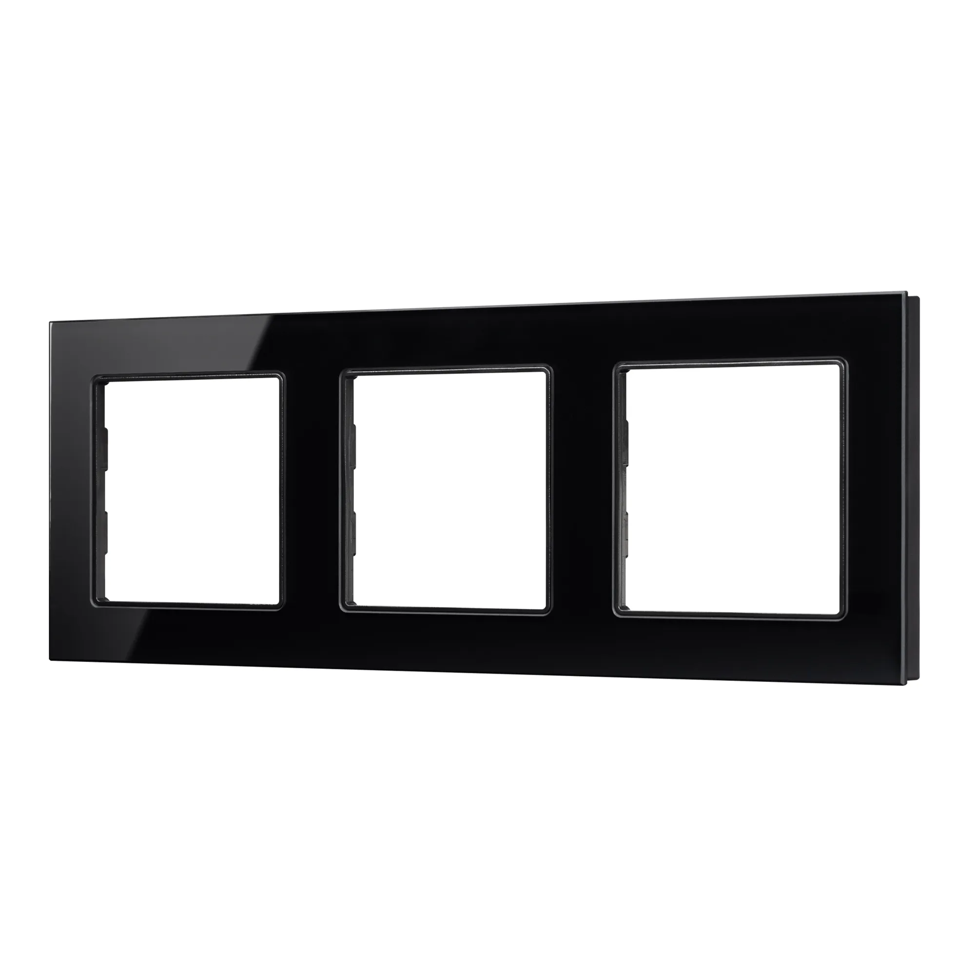 Рамка стеклянная FRM-GLARE-GS-3-BK (Arlight, -)