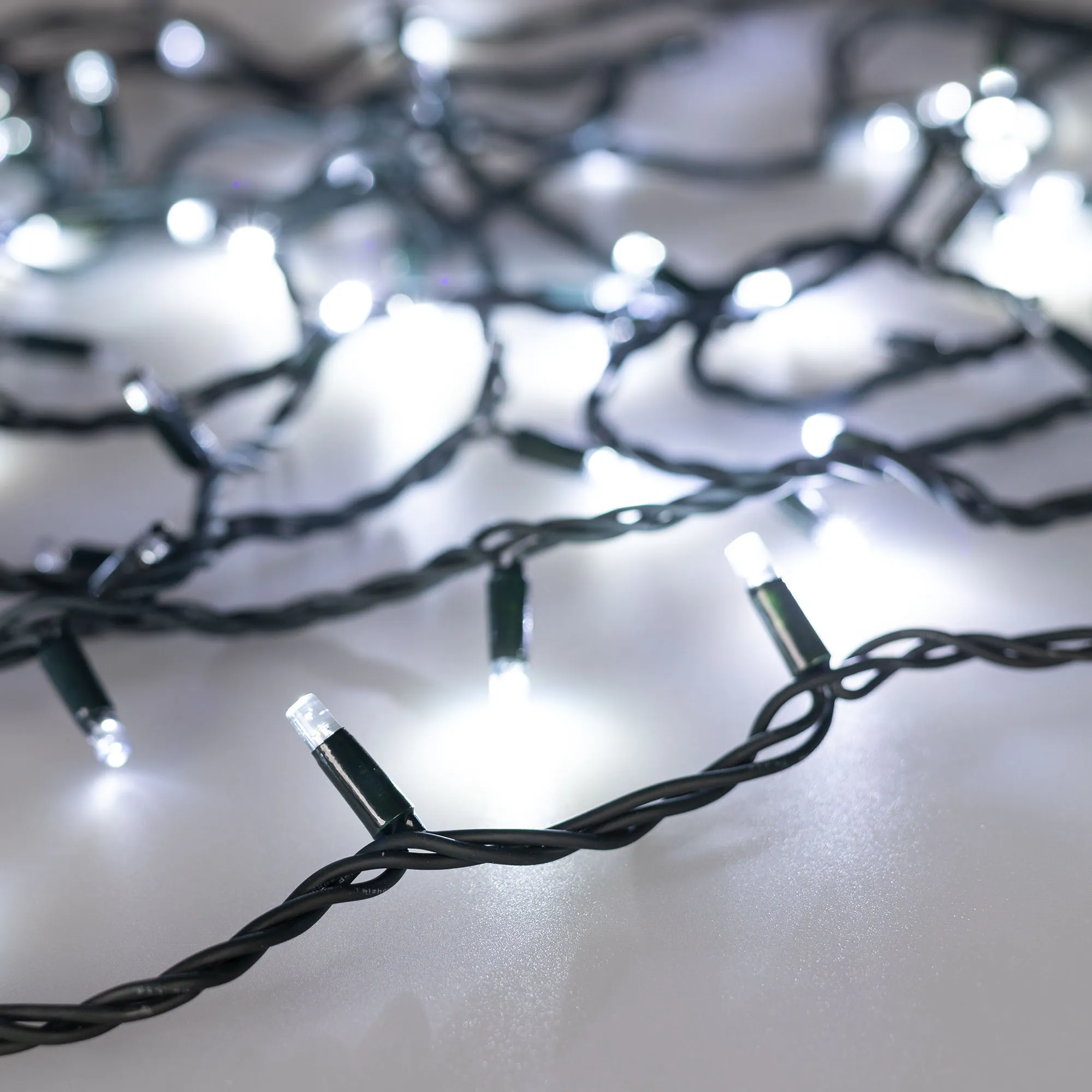 Светодиодная гирлянда ARD-STRING-PRO-1000-GREEN-100LED-PULSE White (230V, 7W) (Ardecoled, IP65) - изображение товара