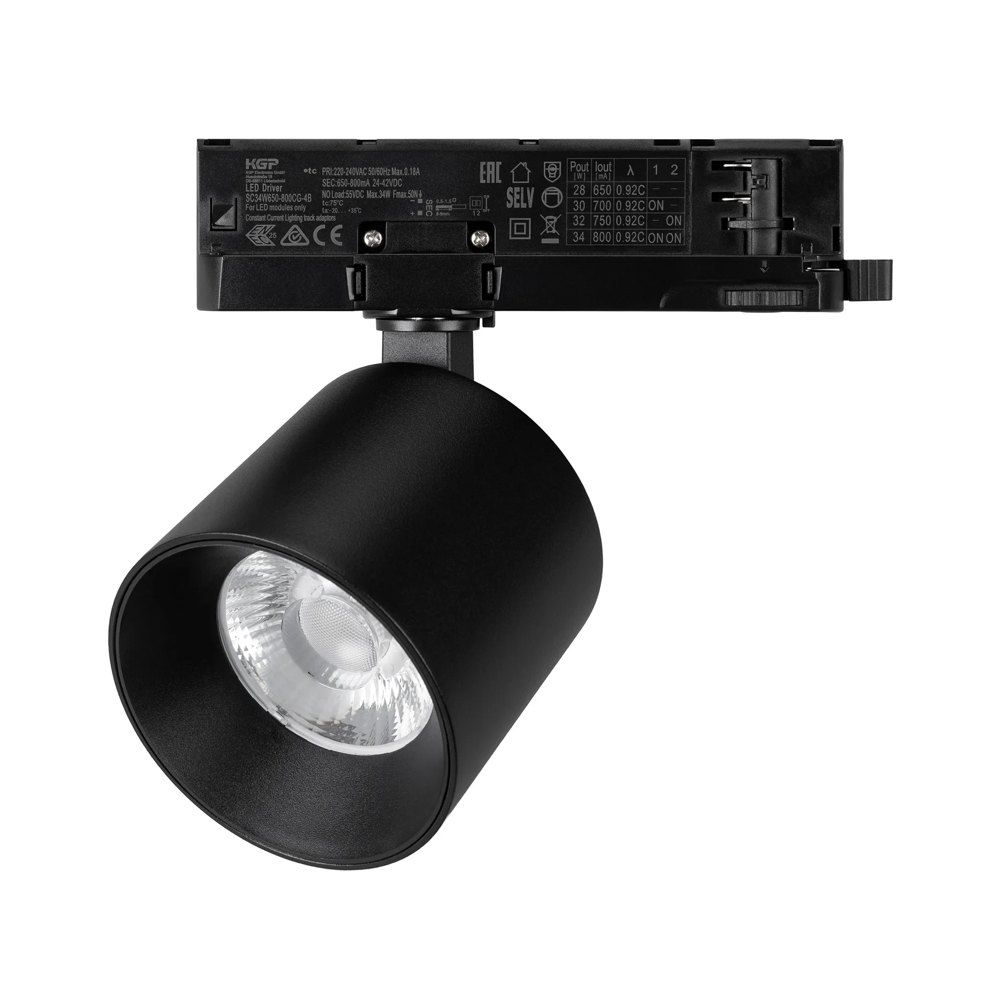 Светильник LGD-DYKE-4TR-R90-26W Day4000 (BK, 50 deg, 230V) (Arlight, IP20 Металл, 5 лет) - изображение товара