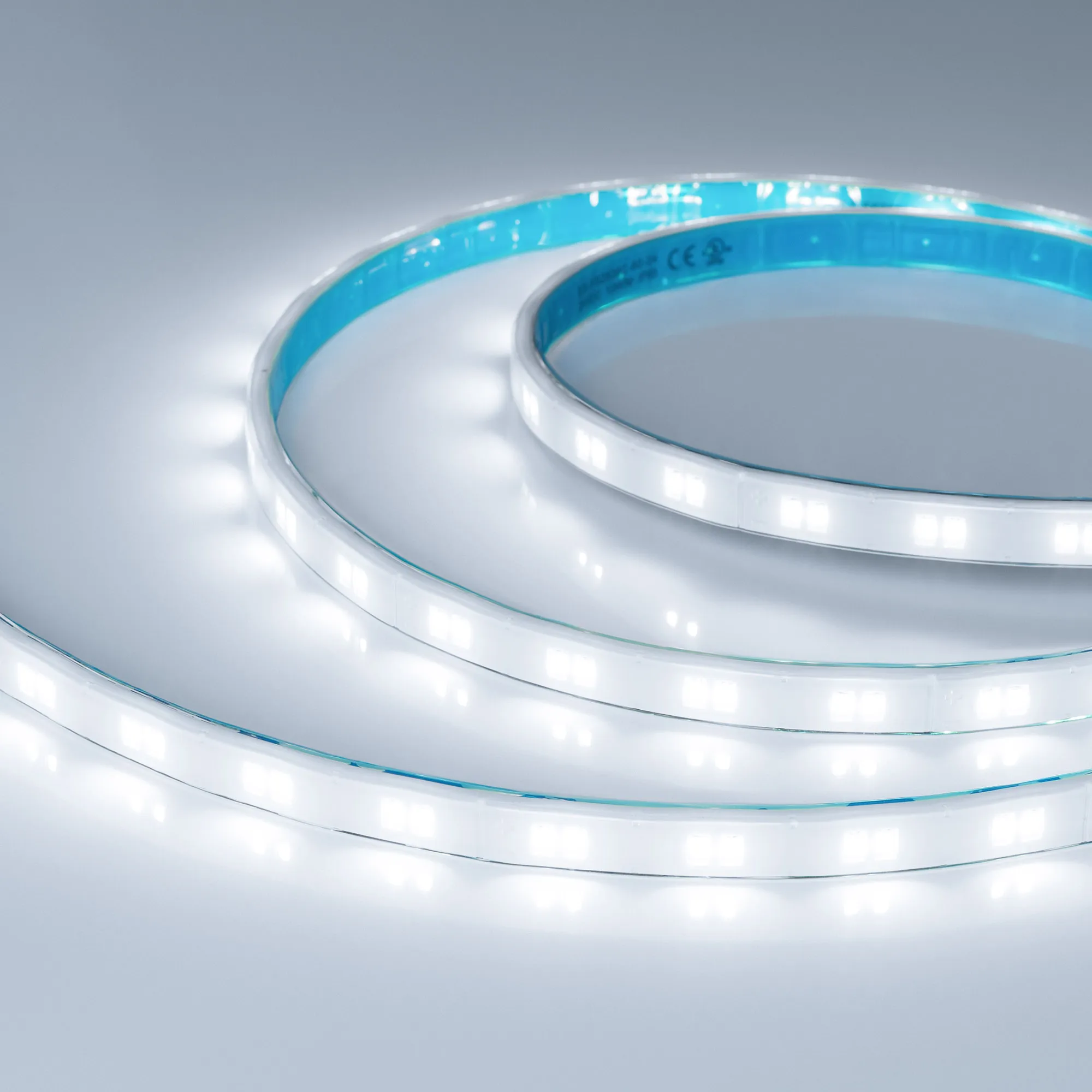Лента герметичная XRT-TPU-A80-12mm 24V White6000 (10 W/m, IP67, 5m) (Arlight, CRI>90) - изображение товара