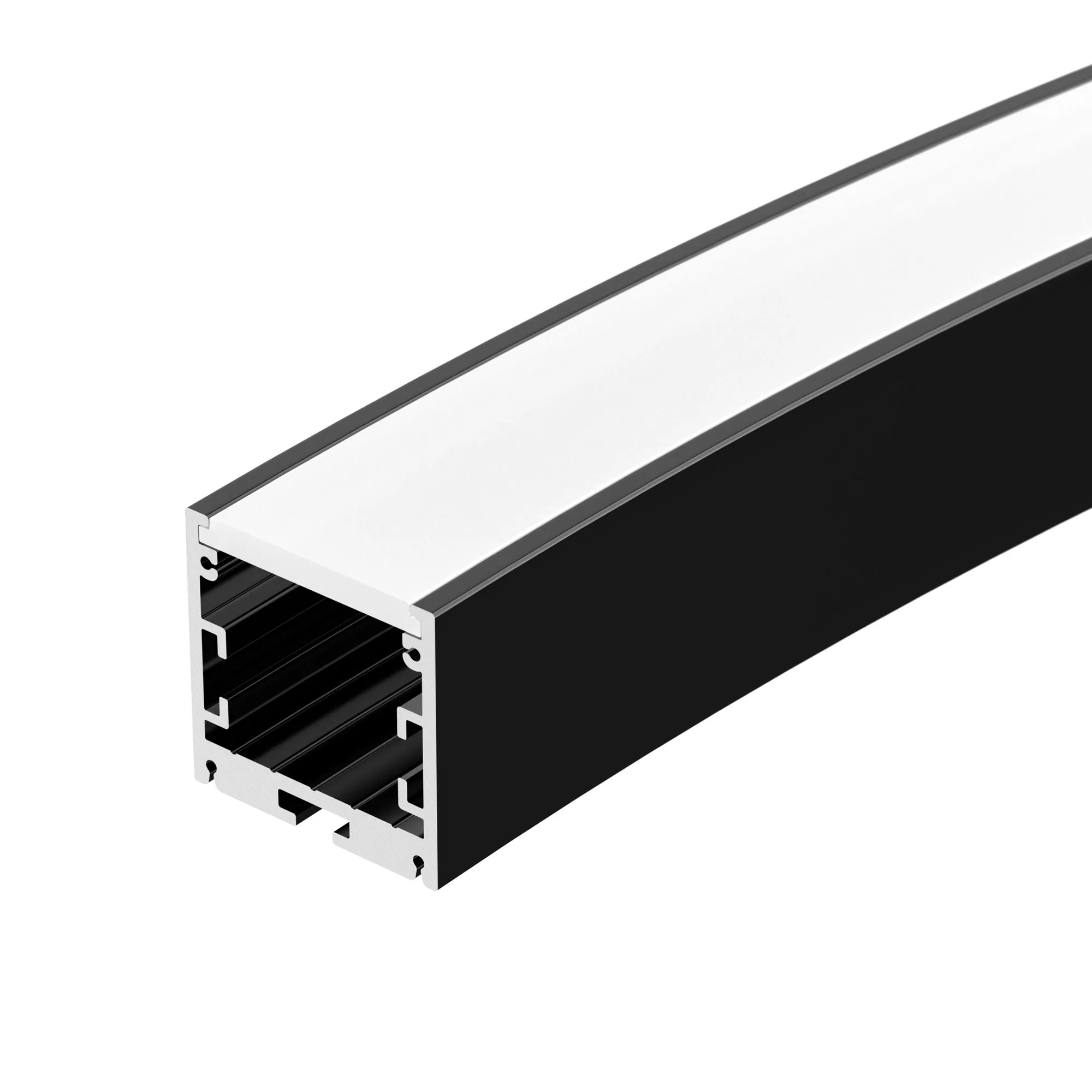 Профиль SL-ARC-3535-D1500-A90 BLACK (1180мм, дуга 1 из 4) (Arlight, Алюминий) - изображение товара