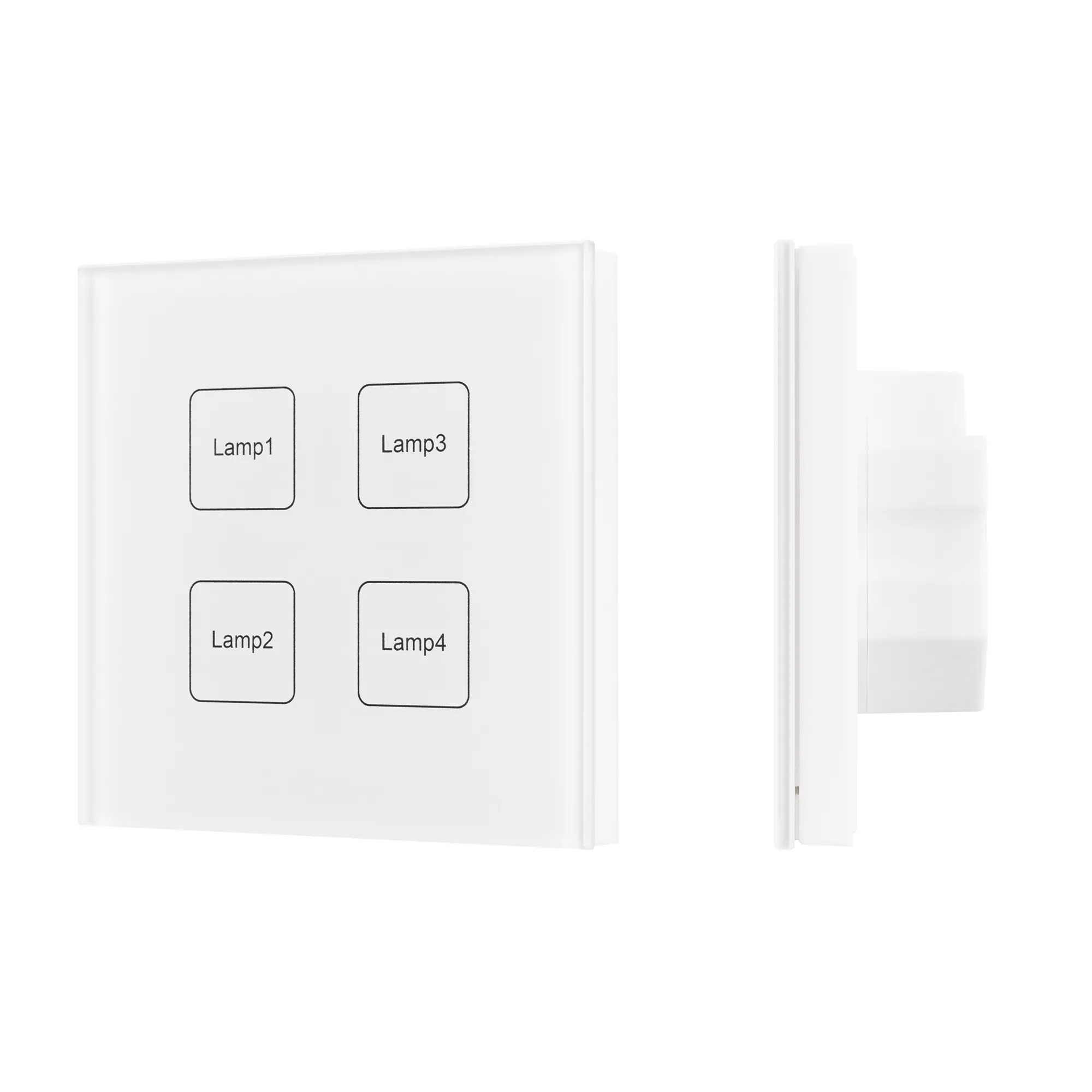 INTELLIGENT ARLIGHT Сенсорная панель DALI-901-11-ADDR-DIM-DT6-IN White (BUS) (IARL, IP20 Пластик, 3 года) - изображение товара
