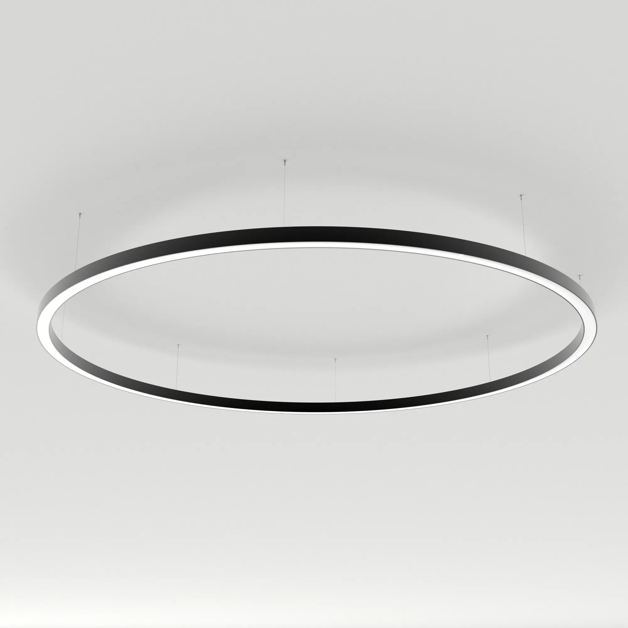 Светильник SP-LINE-HANG-ARC-O3535-D1500-124W Day4000 (BLACK, 230V) (Arlight, Металл) - изображение товара