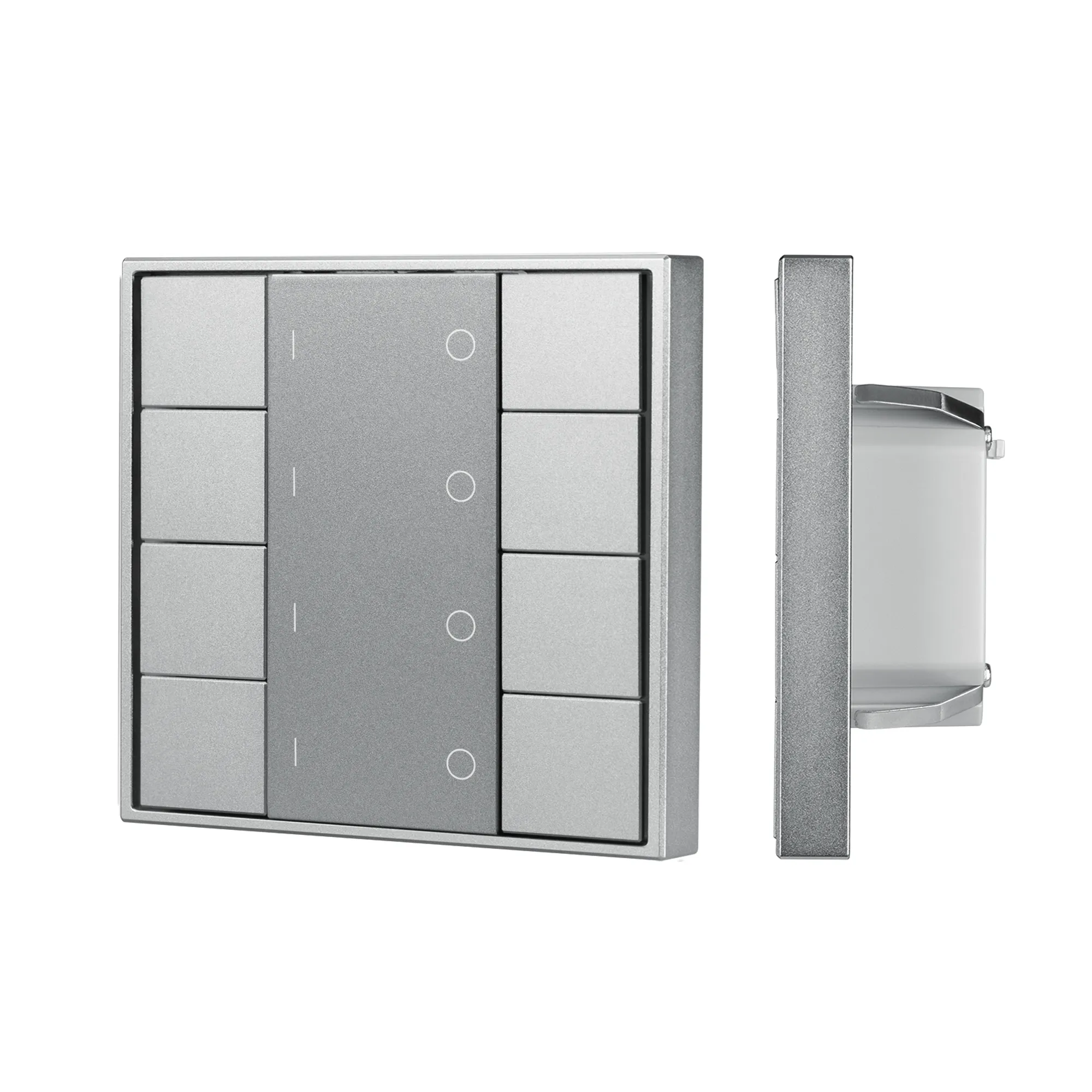 INTELLIGENT ARLIGHT Кнопочная панель DALI-201-23-4G-DIM-DT6-IN Silver (BUS, Frame) (IARL, IP20 Металл, 3 года) - изображение товара