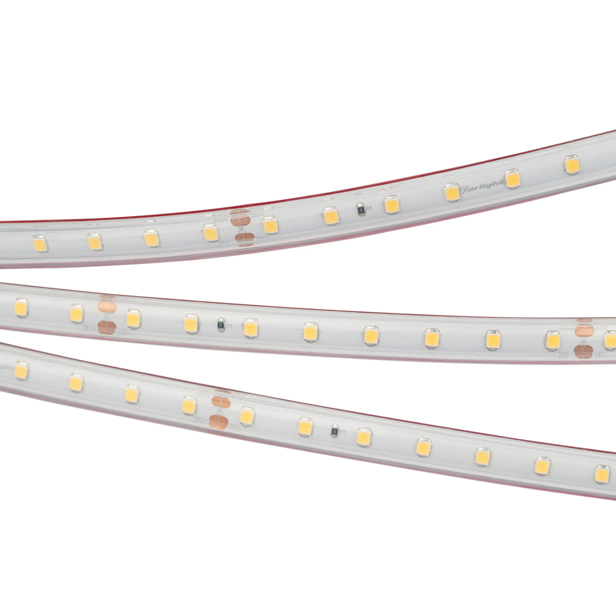 Лента светодиодная RTW 2-5000PS-50m 24V Warm2700 (2835, 80 LED/m, LUX) (Arlight, 6 Вт/м, IP67)