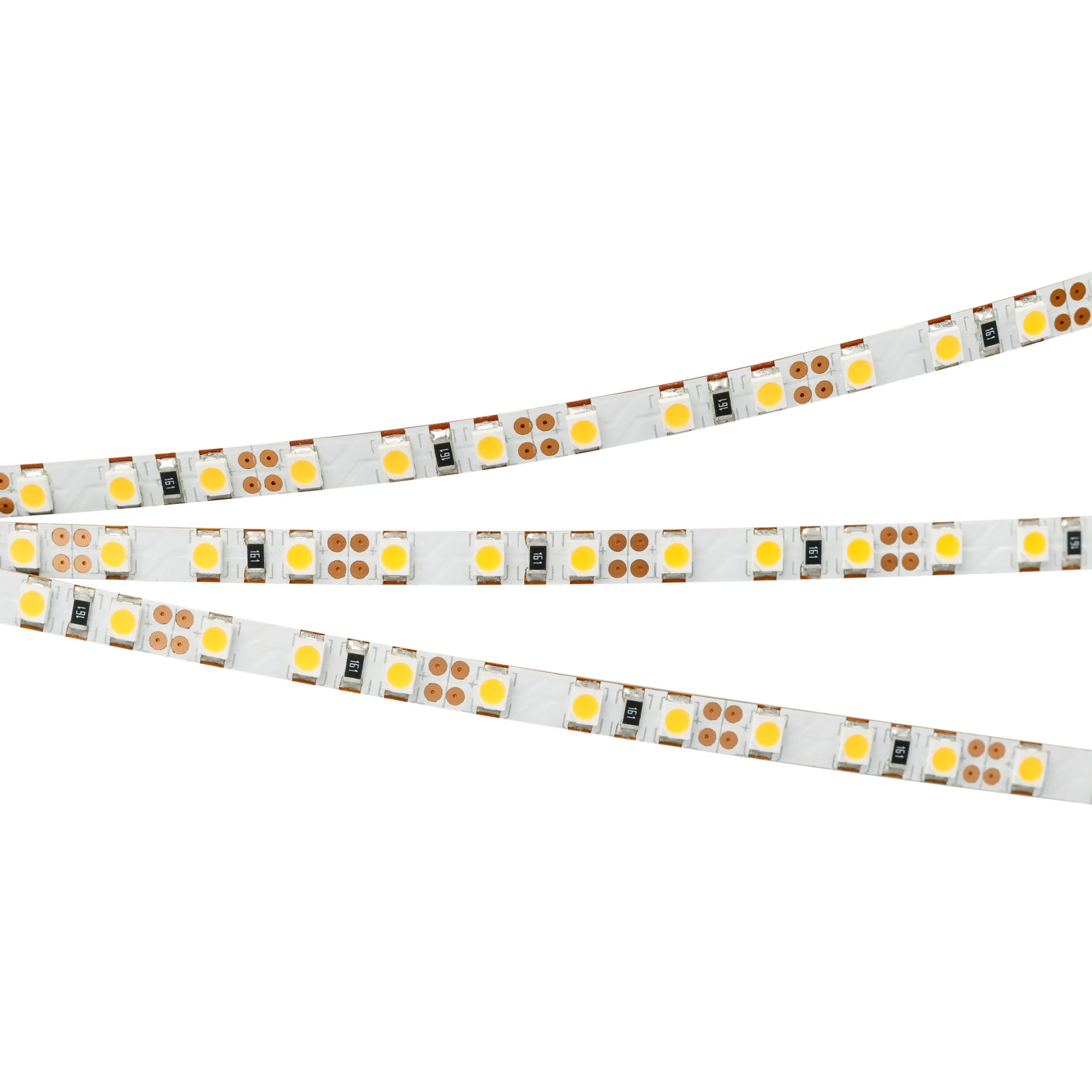 Лента светодиодная RT 2-5000 12V Warm2700 5mm 2x (3528, 600 LED, LUX) (Arlight, 9.6 Вт/м, IP20)