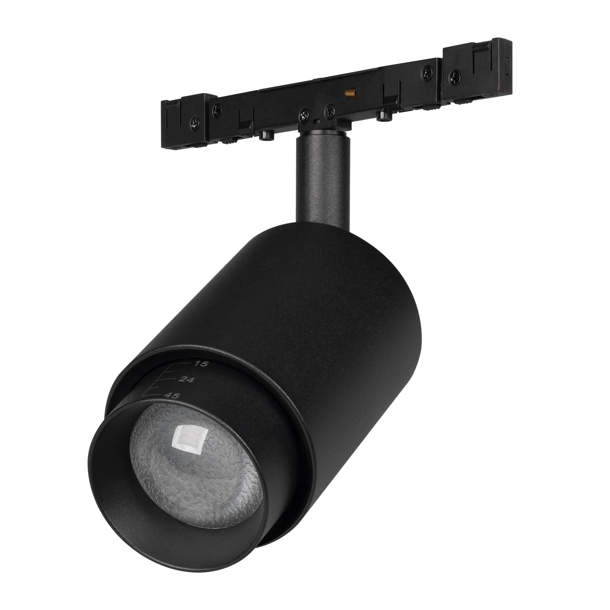 Светильник MAG-MICROCOSM-SPOT-ZOOM-R47-9W Warm3000 (BK, 15-55 deg, 24V) (Arlight, IP20 Металл, 5 лет) - изображение товара