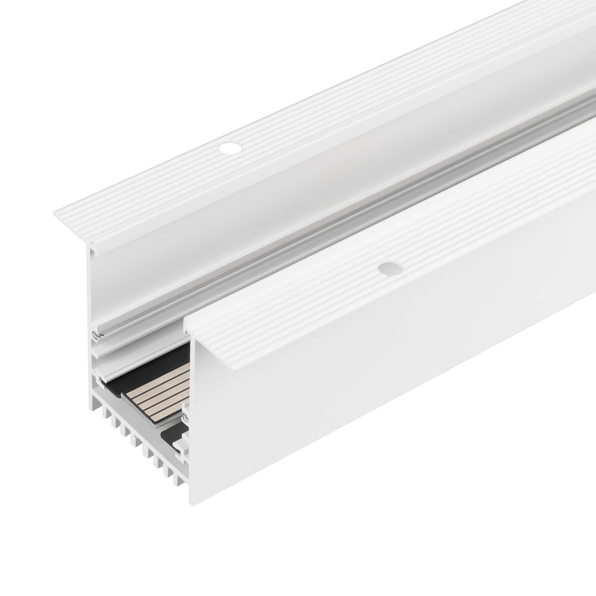 Трек встраиваемый MAG-TRACK-4560-F-2040 (WH, 5LN) (Arlight, IP20 Металл, 3 года) - изображение товара