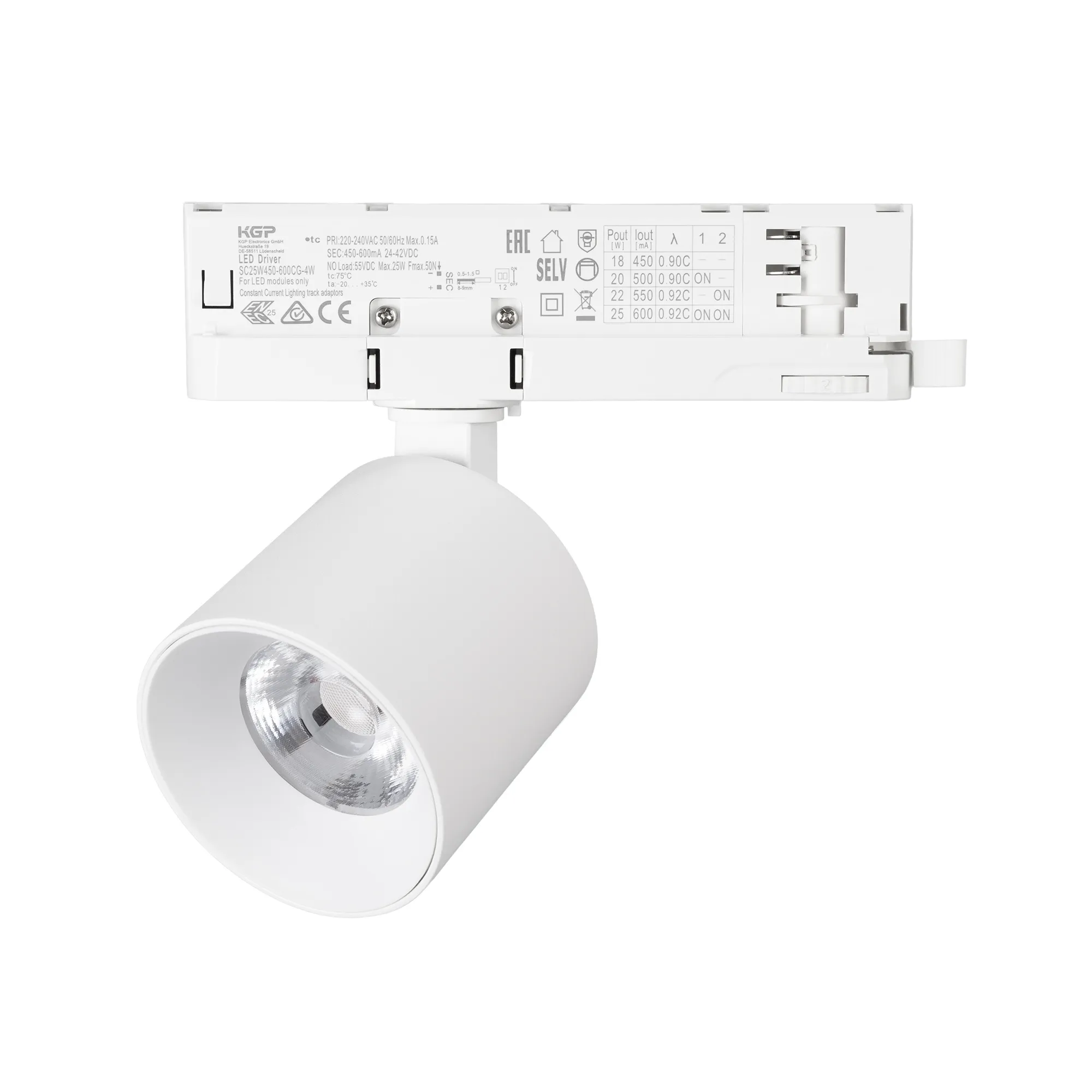 Светильник LGD-DYKE-4TR-R75-16W Warm3000 (WH, 50 deg, 230V) (Arlight, IP20 Металл, 5 лет) - изображение товара
