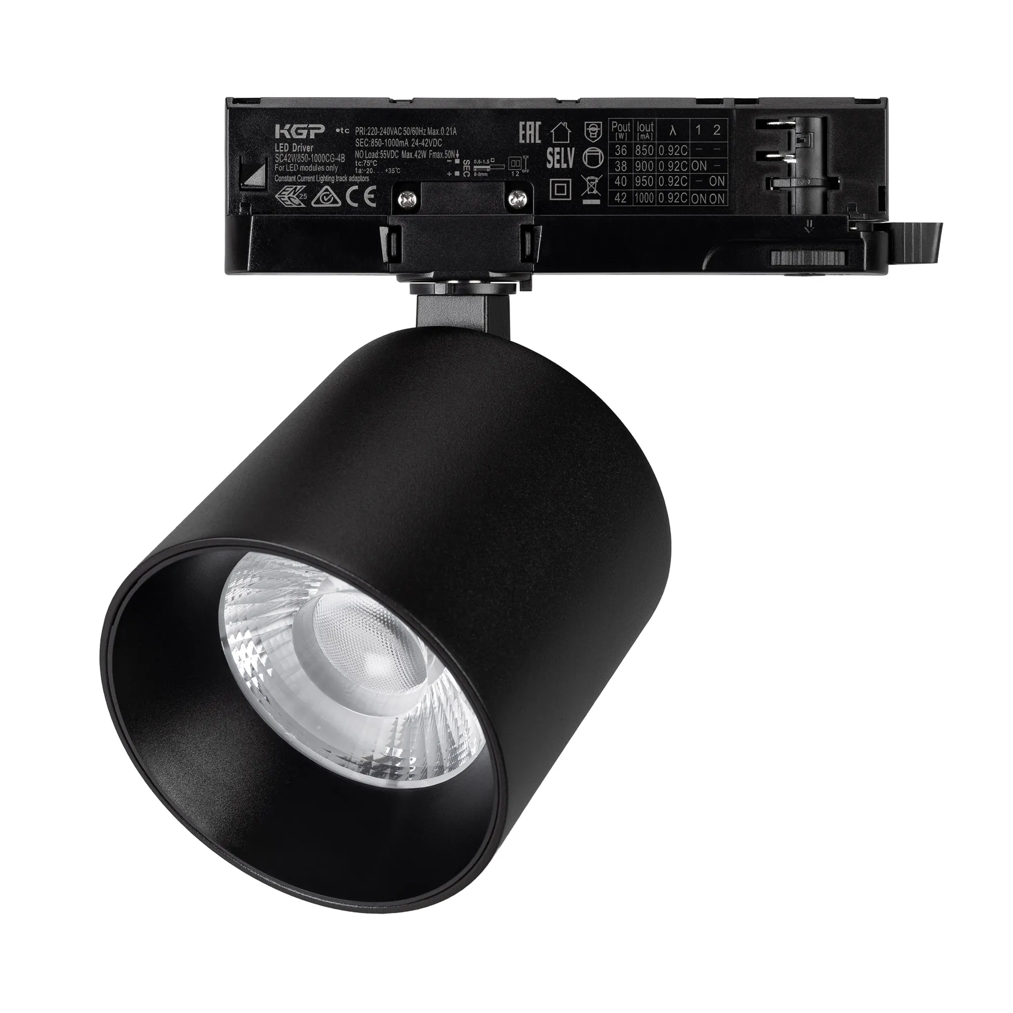 Светильник LGD-DYKE-4TR-R100-36W Day4000 (BK, 20 deg, 230V) (Arlight, IP20 Металл, 5 лет) - изображение товара
