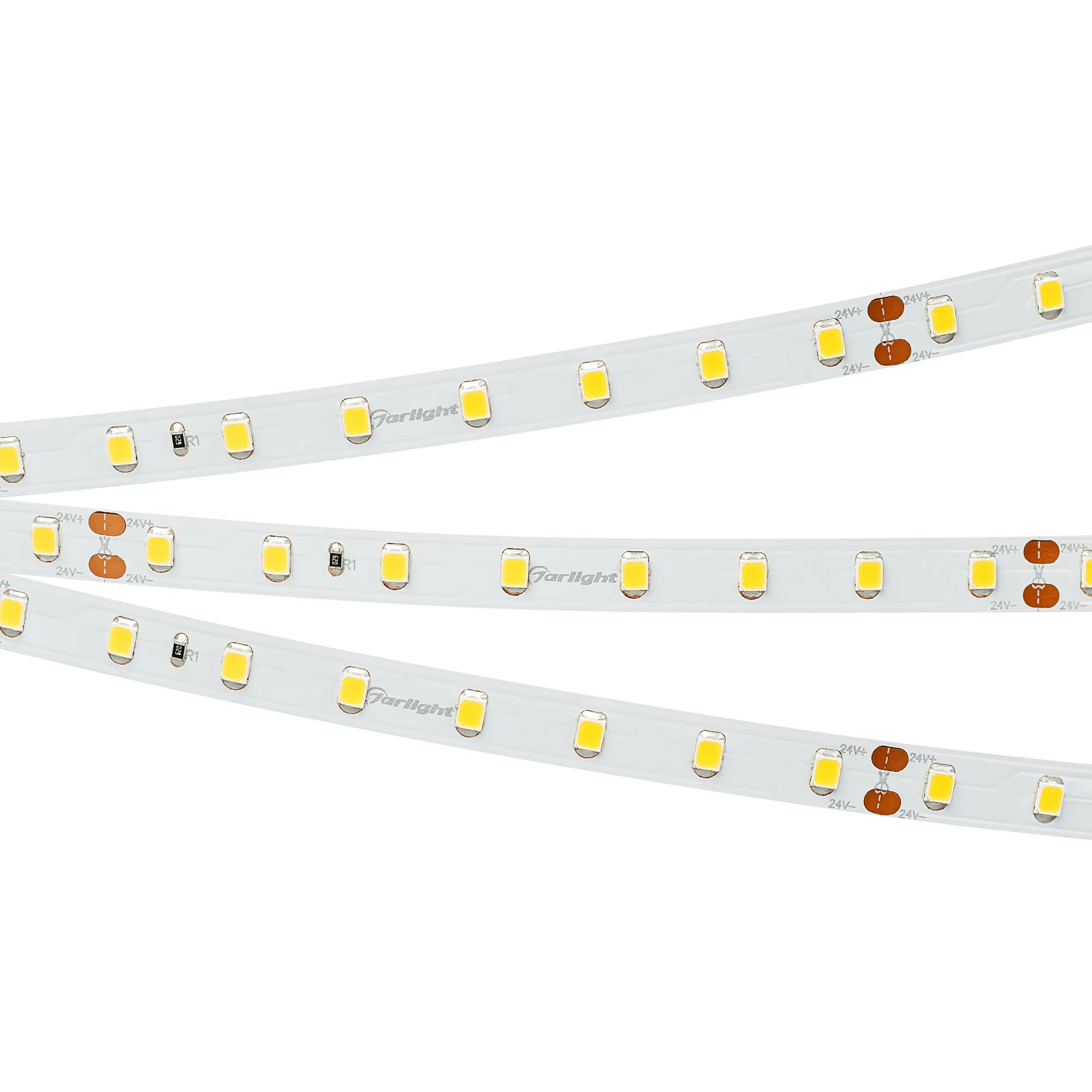Лента светодиодная RT 2-5000-50m 24V Warm2700 (2835, 80 LED/m, LUX) (Arlight, 6 Вт/м, IP20)