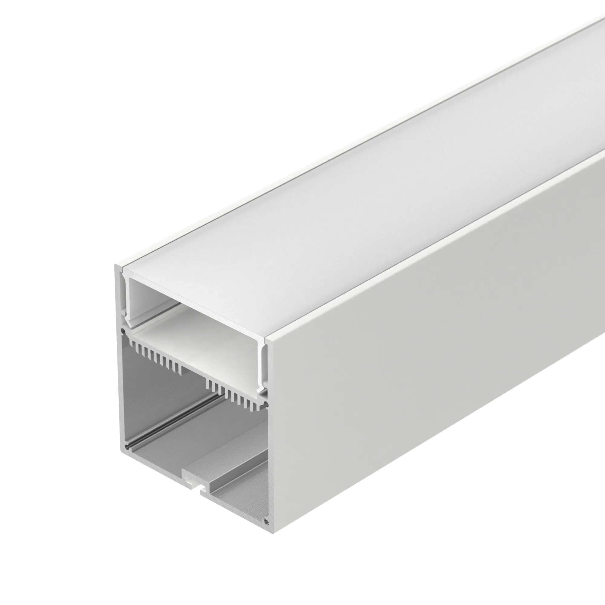 Профиль с экраном SL-LINE-7477-2500 WHITE+OPAL (Arlight, Алюминий) - изображение товара