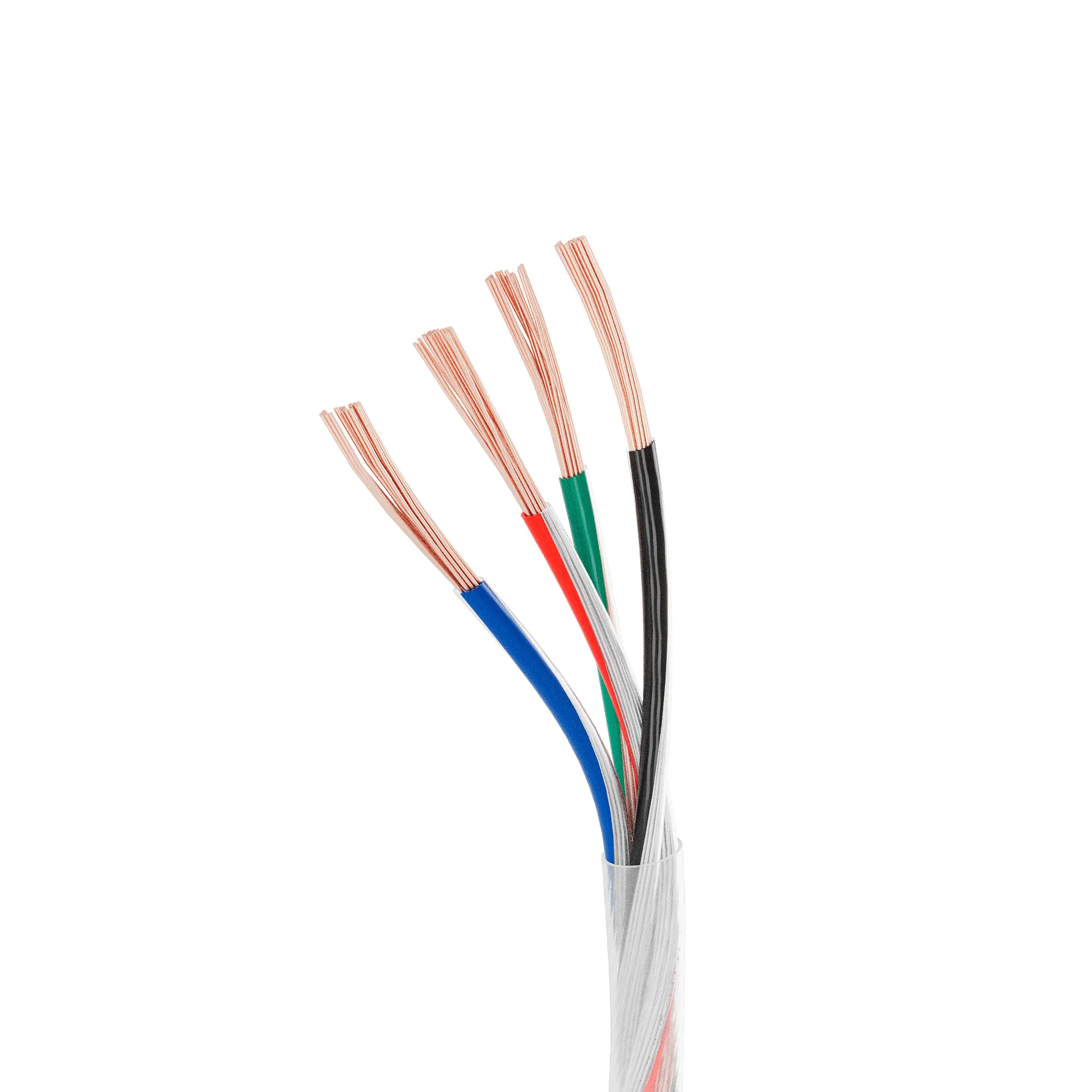Провод питания ARL-20AWG-CLEAR-4Wire-CU-Double (4x0.75mm) (Arlight, -) - изображение товара