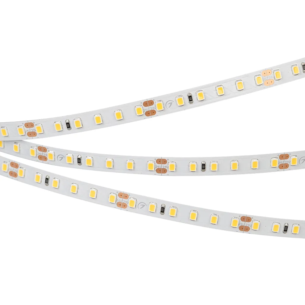 Лента светодиодная RT 2-5000 24V Warm2700 2x (2835, 600 LED, PRO) (Arlight, 14.4 Вт/м, IP20)