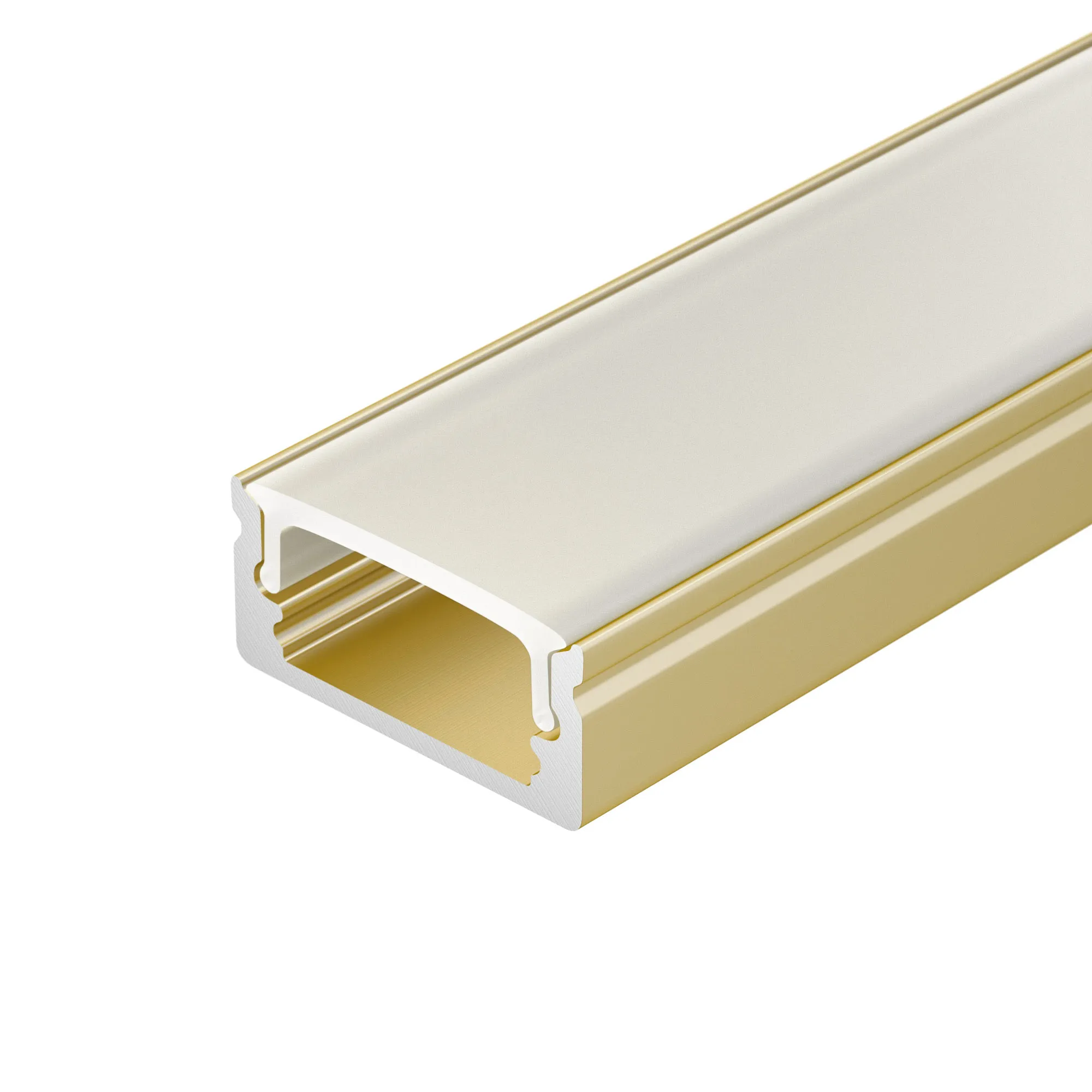 Профиль LINE-1708-2000 ANOD GOLD (Arlight, Алюминий) - изображение товара