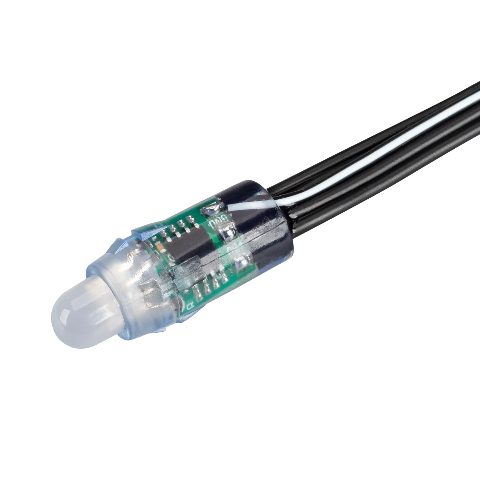 Герметичный управляемый модуль SPI-UVR-D12 12V Cool 10K-BPT (0.3W, IP67, 90 deg) (Arlight, Пластик, 5 лет) - изображение товара
