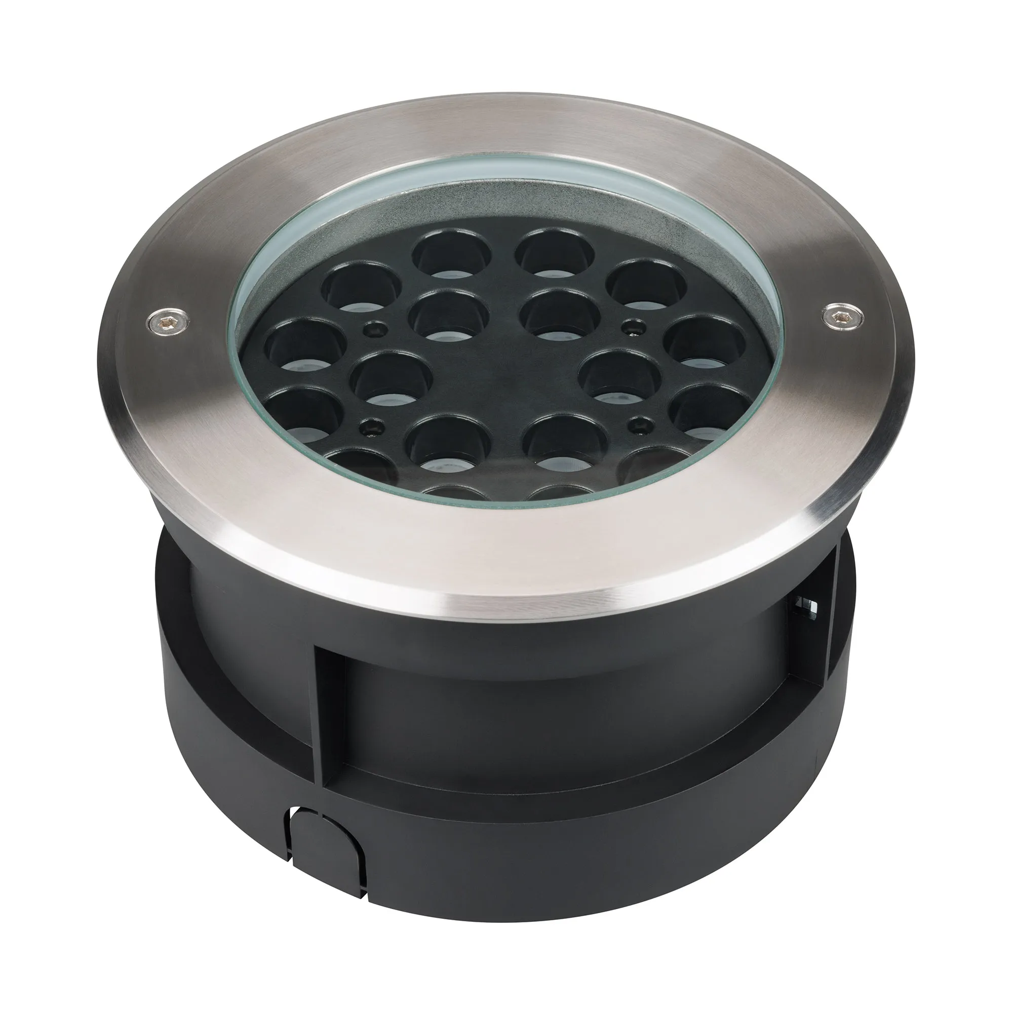 Светильник LTD-DAFNA-GROUND-R210-36W Warm3000 (SL, 45 deg, 230V) (Arlight, IP67 Металл, 5 лет)