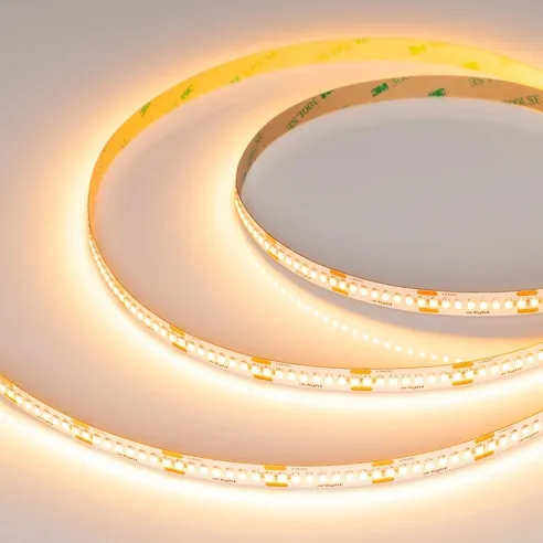 Лента светодиодная RT-A240-10mm 24V Warm2400 (19.2 W/m, IP20, 3528, 5m) (Arlight, Открытый) - изображение товара