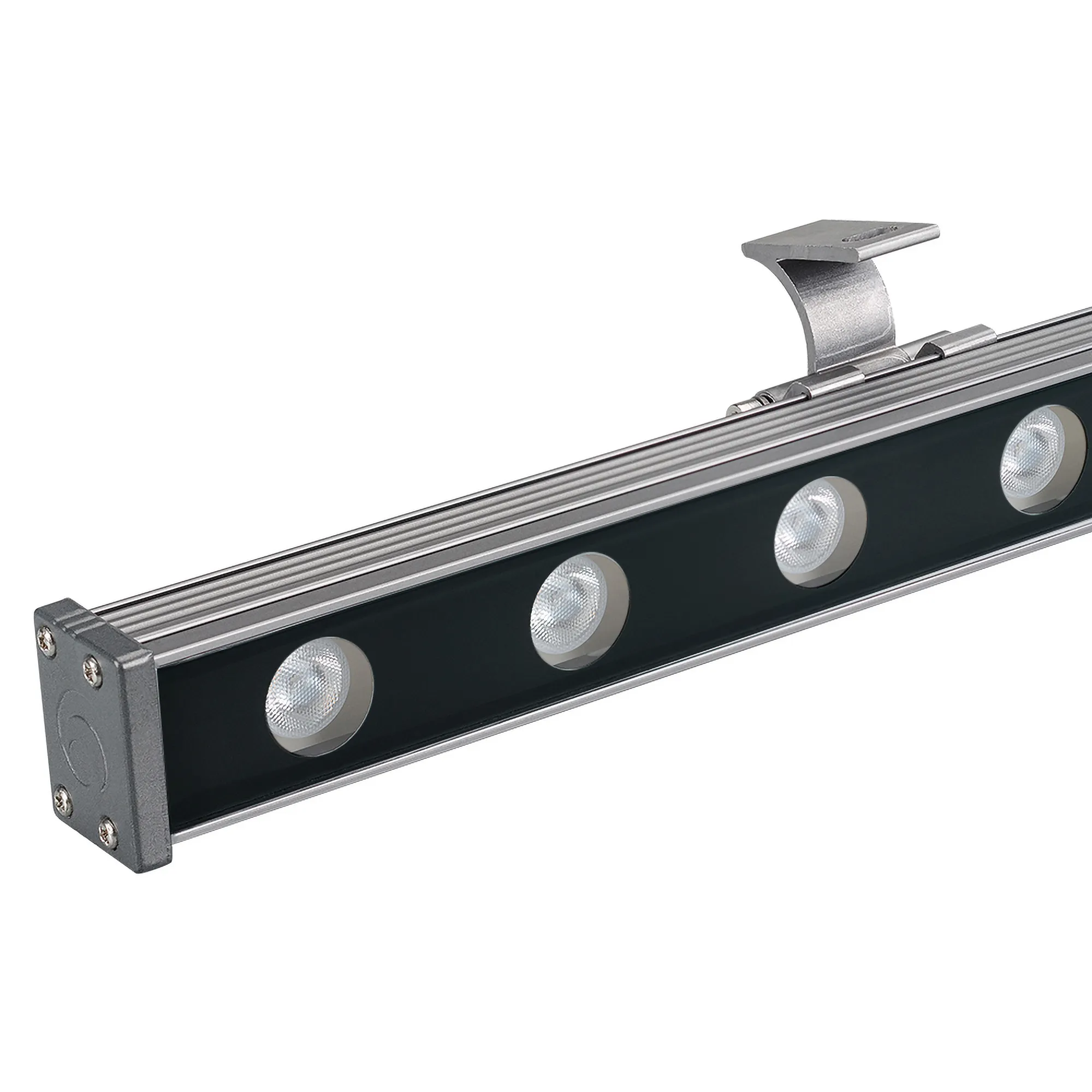 Линейный прожектор AR-LINE-1000-18W Warm3000 (GR, 15x60 deg, 230V) (Arlight, IP65 Металл, 3 года) - изображение товара