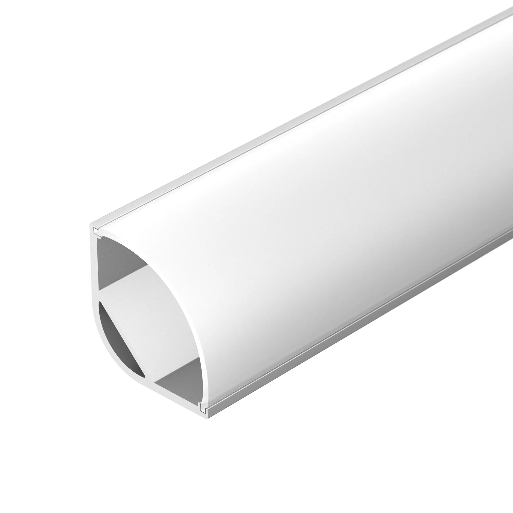 Профиль с экраном ARH-KANT-H30-2000 ANOD+OPAL (Arlight, Алюминий) - изображение товара